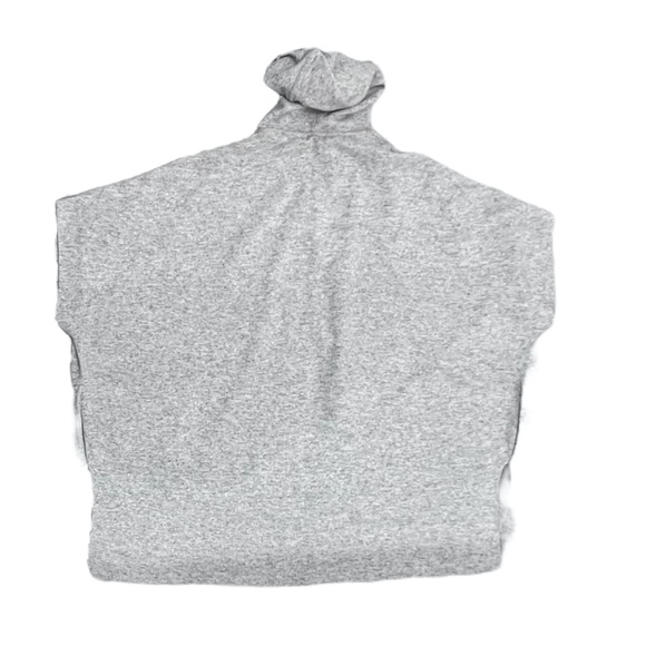 DIANE VON FURSTENBERG GRAY HOODED HIGH LOW KAIYO CARDIGAN SWEATER - Picture 12 of 16